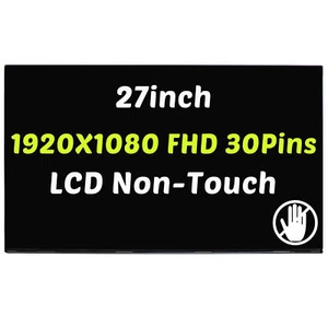 Pantalla LCD FHD de 27" no táctil 30 pines para HP 27-C 27-CA0002LA 27-CA0003LA - Imagen 1 de 5