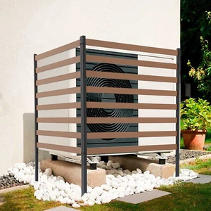 2-Panel Air Conditioner Fence Outdoor Rectangular Privacy Fence Panel 130*98.5cm - Picture 1 of 12