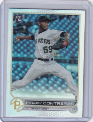 Roansy Contreras 2022 Topps Series 2 Rookie Rainbow Foil Pirates $1.50 SHIPPING - Image 1 of 2
