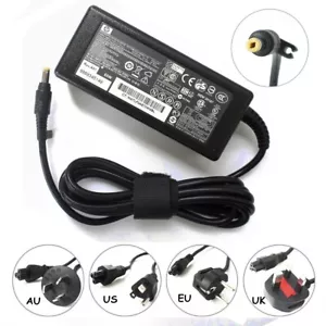 Genuine Battery Charger For HP Pavilion DV1300 DV2500 Power Supply Cord 65w New - Picture 1 of 6