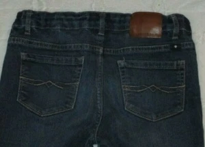 Lucky Brand Zoe Skinny Girl's 12 Regular Adjustable Waist Dark Wash Jean W26 - Picture 1 of 5