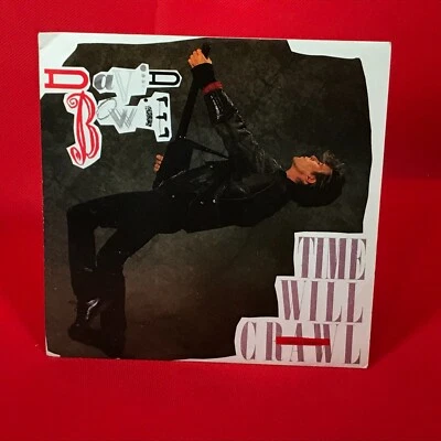 DAVID BOWIE Time Will Crawl 1987 UK 7" vinyl single Girls original 45 B - Image 1 of 4