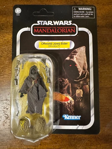 Star Wars Vintage Collection HAS002 Offworld Jawa Elder Mint -Haslab Razor Crest Cover