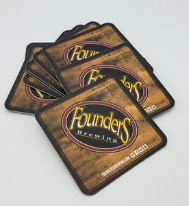 10er Set Founders Brewing Co Bierdeckel - Bild 1 von 2