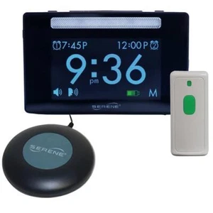 Serene Innovations CentralAlert CA360Q Alarm Clock + Doorbell Kit - Picture 1 of 4