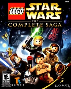 Lego Star War komplette Saga XBOX 360 PS3 BOX ART Hochglanz Poster ungerahmt B0141 - Bild 1 von 6