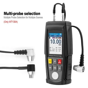 WT130A Smart Handheld Ultrasonic Thickness Gauge Sound Velocity Tool Tester - Picture 1 of 12