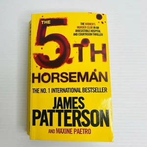 5th Horseman - Women Murder Club de James Patterson pequeño libro de acción de bolsillo - Imagen 1 de 7