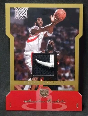 2005-06 Skybox Limited Edition TRACY MCGRADY Patch Die Cut #/50 Rockets #35 - Image 1 of 2