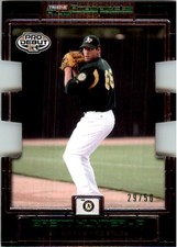 2008 TRISTAR Prospects Plus PROminent Die Cut Green #34 Brett Hunter /50