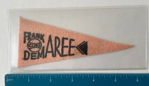 Rare 1930s BF3 Baseball Mini Pennant - Frank Demaree Chicago Cubs - Picture 1 of 2