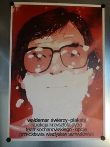 Poster Plakat Polen Waldemar Swierzy Plakaty, 98 x 68,5 1979 "Rasiermaske" - Bild 1 von 1
