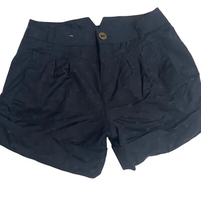 Pantalones Cortos Marc Jacobs Mujer Azul Marino Lunares Algodón Rayón Talla 6 Foto 1 de 4