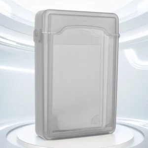 3.5 Inch IDE SATA HDD Hard Drive Disk Storage Box Plastic HDD Caddy Case(Grey) - Photo 1/10