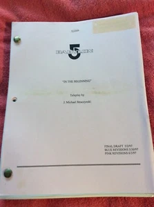 ORIGINAL DREHBUCH DREHPLAN BABYLON 5 FILME AM ANFANG BOXLEITNER - Bild 1 von 19