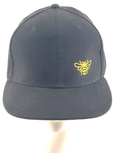 Jack Daniels Tennessee Honey Whisky Black Cotton Twill Snapback Hat Cap - Picture 1 of 6