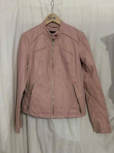 guess leather jacket 22lmu232 size m rose pink(BA13) - Picture 1 of 16