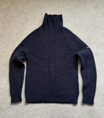 Superdry Studios Alpaca Blend Roll Neck Jumper Women’s S – Navy – Good Condition - Image 1 of 4