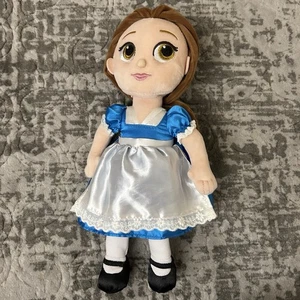 Disney Peluche Store Esclusivo Animatori 12" Principessa Belle Peluche Giocattolo Bambola - Foto 1 di 9