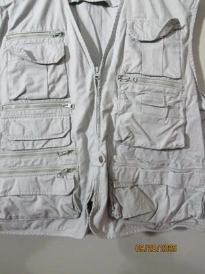 De colección. CHALECO WOOLRICH HOMBRE CAZA, PESCA MULTI BOLSILLO VERDE SALVIA XL GUC Foto 1 de 4