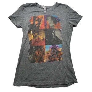 Camicia Tour One Direction 2013 Rara Grigio Design Full Tour Date Donna S Spedizione Veloce - Foto 1 di 8