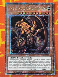 YUGIOH EL DRAGÓN ALADO DE RA CUARTO DE SIGLO SECRETO RARO PRIMER CASI NUEVO RA04-EN118 - Imagen 1 de 2