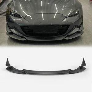 For Mazda MX5 Miata ND GVT3 Style FRP Unpainted Front Bumper Lip Splitter - Picture 1 of 13