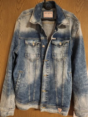 Guess Jeansjacke Herren Gr.L Top Zustand Guess Los Angeles - Bild 1 von 4