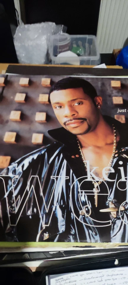 Keith Sweat - Just A Touch - 12" Vinyl - Elektra Label - Image 1 of 1
