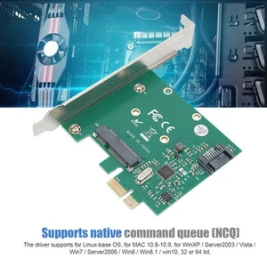 St58 Für Asmedia / Asm1061 Msata Ngff 6Gbps Pci Express Rev.2.0 Ata3.0 Erwe CHP - Afbeelding 1 van 12