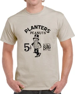 Planters Peanuts Retro T Shirt - Picture 1 of 2