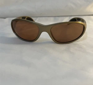 LIBERTY REC SPECS BIKER GOLD SPORTS WRAP Sunglasses 61-17-130 - Picture 1 of 7