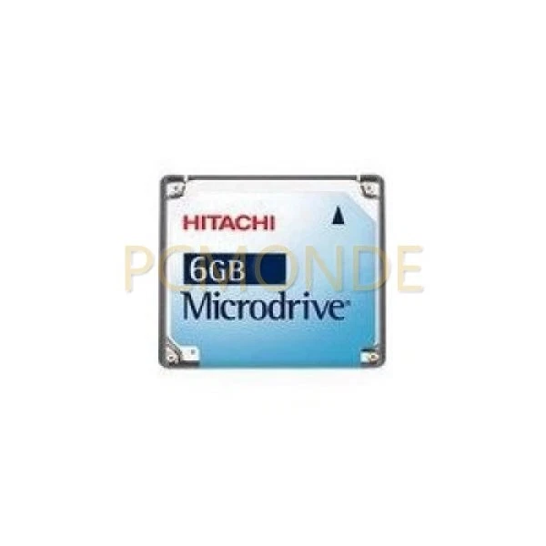 Hitachi 6GB MicroDrive (MD6GB-BP) - Image 1 of 1