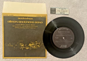 Allman Brothers Beginnings Jukebox EP 33 RPM, Mini LP's complete + title strip - Foto 1 di 11