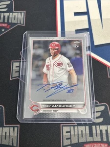 2022 Topps Chrome - Rookie Autographs Trey Amburgey #RA-TA (AU, RC) - Picture 1 of 2