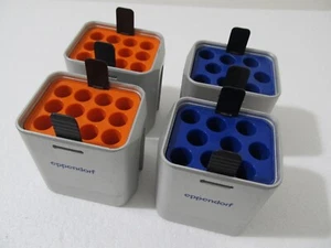 Lot of 4 - Eppendorf Buckets & Inserts (9 & 12 Tube) for A-4-62 Rotor, 5810 - Picture 1 of 21
