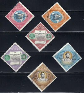 ANNIVERSARIO UNESCO. DELLA DICHIARAZIONE UNIVERSALE DEI DIRITTI UMANI ''LINCOLN' BURUNDI - Foto 1 di 2