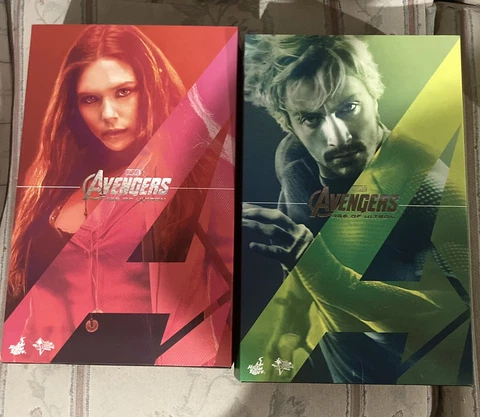 Hot Toys Age Of Ultron Quicksilver And Scarlet Witch SET Cover