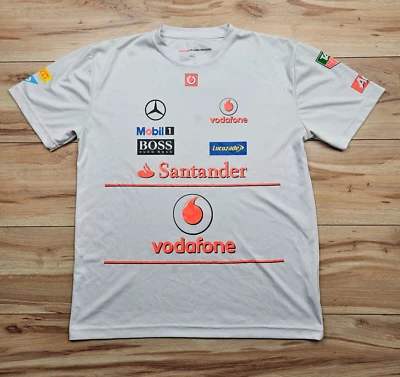 Camiseta McLaren Mercedes-Benz F-1 Racing Jersey Hombre Talla L Foto 1 de 4