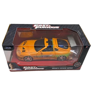 Toyota Supra naranja 1:24 fundido a presión Jada Fast & Furious Brian's nuevo en paquete - Imagen 1 de 20
