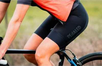 Culotte con tirantes Mirai XS gris carbón hecho en Italia pedaleado Foto 1 de 4