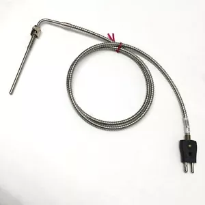 Watlow 32DJHGK048D 90° Starrmantel Bajonett Thermoelement, Typ J, 5" x Ø3/16" - Bild 1 von 4