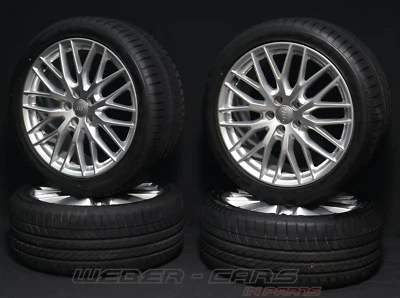 Audi A6 4G S-LINE 19 Zoll Alufelgen ALU Räder Sommerreifen 255 40 R19 NUR 20km - Bild 1 von 4