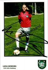 Original autograph Luisa Wensing football // autograph signed signed s 279767