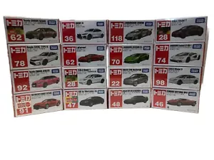 Takara Tomy Tomica Diecast Car Lot 16 #28, 62, 70, 92, 98 Etc Free Shipping - Picture 1 of 7
