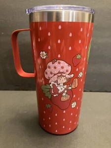Strawberry Shortcake Stainless Steel Tumbler Coffee Cup Travel Mug Tumbler 20 oz - Picture 1 of 2
