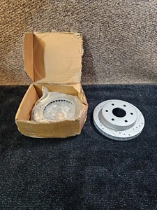 (QTY 2) Slotted Front Disc Brake Rotors 803388 For Chevrolet Blazer 1992-1994 - Picture 1 of 9