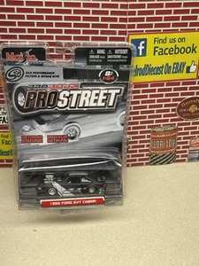 1/64 Maisto Pro Rodz 1993 Cobra SVT negro profesional calle santo grial ver 🙂s - Imagen 1 de 10