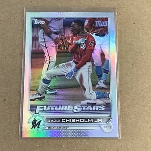 2022 Topps Rainbow Foil Jazz Chisholm Jr. Miami Marlins #6 A-12