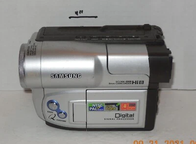 Samsung SCL906 Compact HI8 8mm Video Movie Camera Camcorder PARTS OR REPAIR - Image 1 of 4